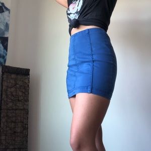 Free people mini skirt